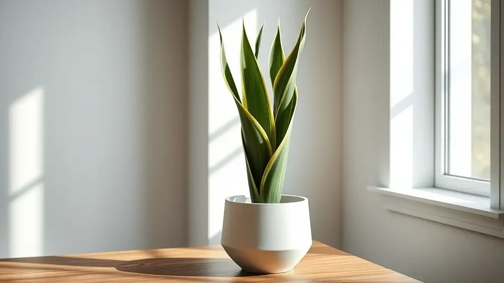 Decorative Snake Plant Pots